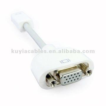 Mini adaptateur DVI vers VGA Câble adaptateur vidéo pour Macbook